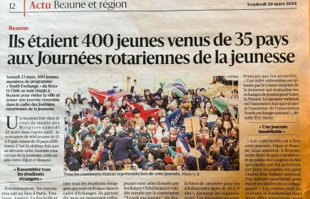 Article de presse Photo Gilles Brebant